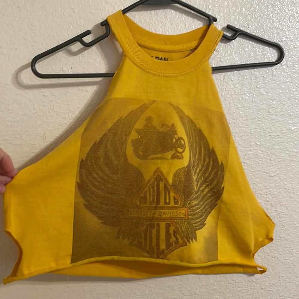 Harley Davidson Crop Top
